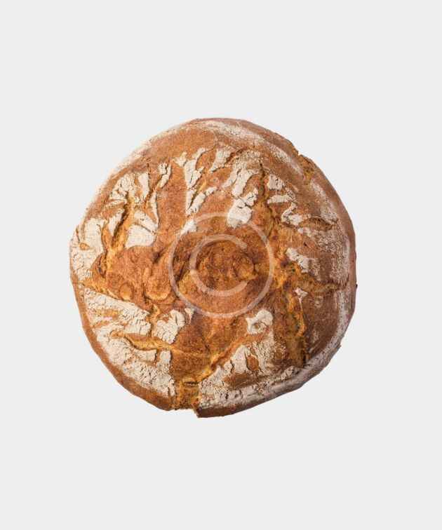 Rustic artisan sourdough loaf