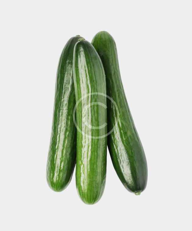 Crisp garden cucumbers